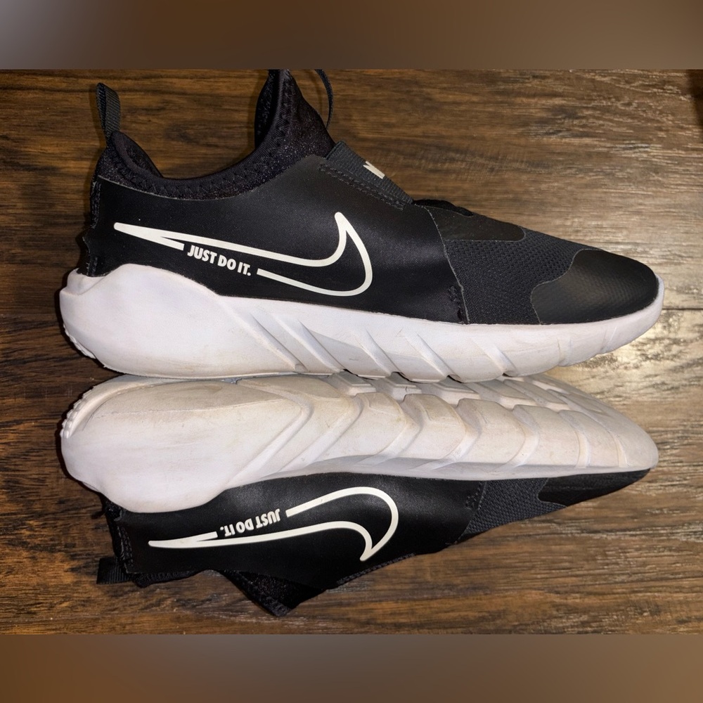 Nike Air Max 270 Black and White Slip-On Sneakers